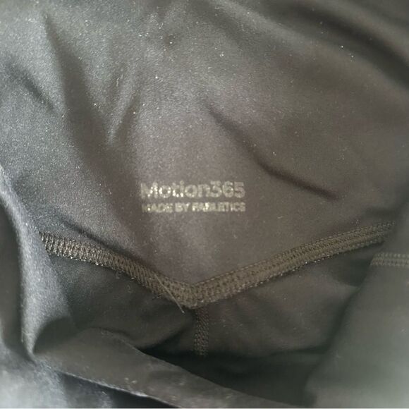 Fabletics Size M Motion 365 Full Length Black Pocket Leggings - Picture 4 of 4